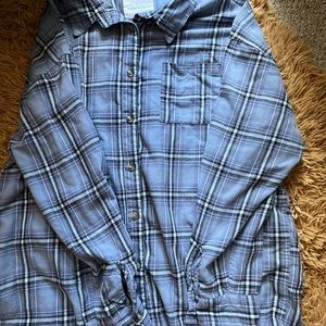 Aeropostale Blue Flannel
